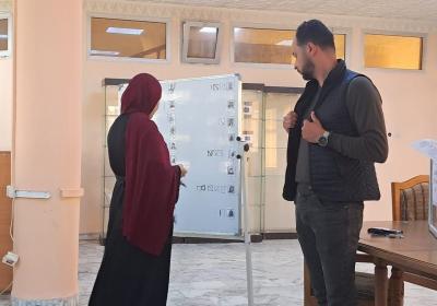 العودة بالصور لعملية فرز اصوات انتخاب عضوية لجنة الخدمات الاجتماعية لجامعة وهران 2 26/04/2026